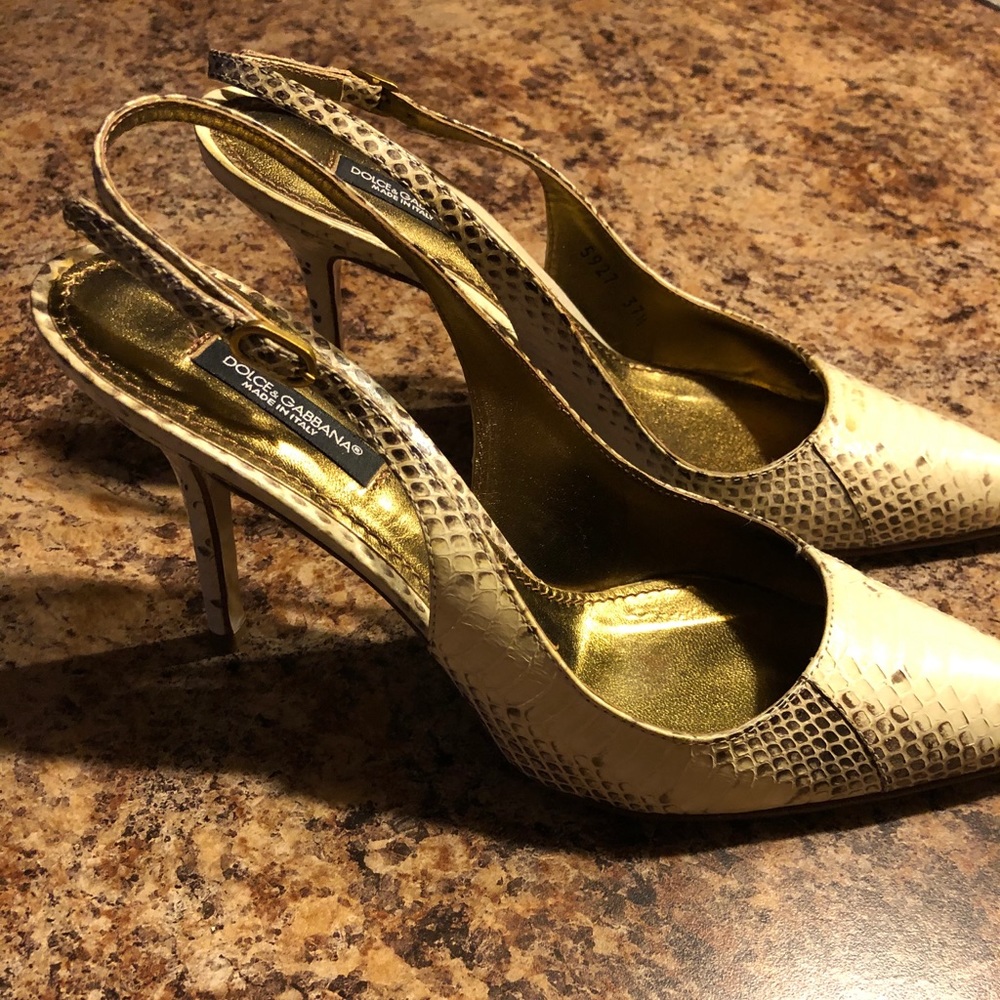 Dolce & Gabbana slingback pumps